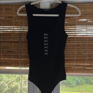 Express black bodysuit